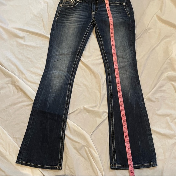 Miss me size 28 boot cut dark wash - Picture 9 of 11